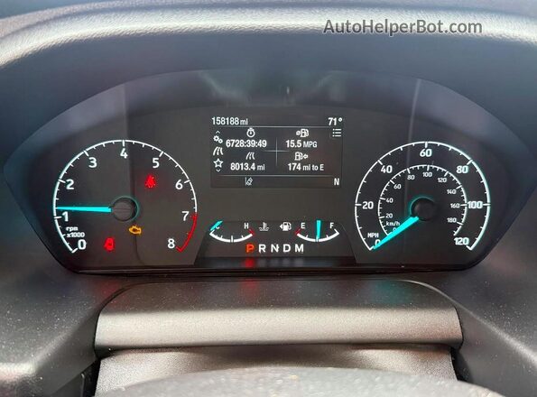 1FDZK1C80LKA10220 2020 FORD TRANSIT White Widok wnętrza z przodu