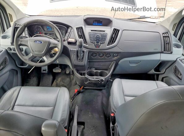 1FDZX2XM4GKB28582 2016 FORD TRANSIT Silver Вид панелі приладів