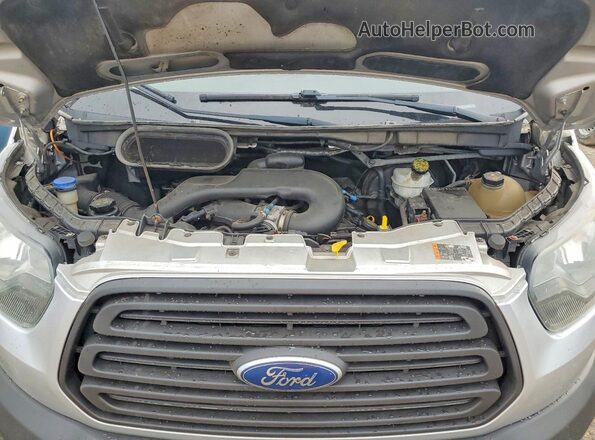 1FDZX2XM4GKB28582 2016 FORD TRANSIT Silver Вид підкапотного простору