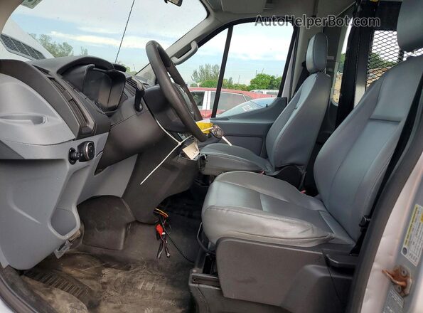 1FDZX2XM4GKB28582 2016 FORD TRANSIT Silver Вид салону спереду