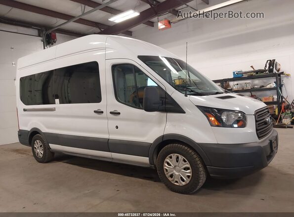 1FDZX2XM6HKB32909 2017 FORD TRANSIT-350 White უკანა სალონის ხედი