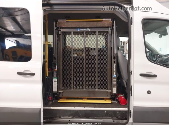 1FDZX2XM6HKB32909 2017 FORD TRANSIT-350 White VIN კოდის სტიკერის ხედი