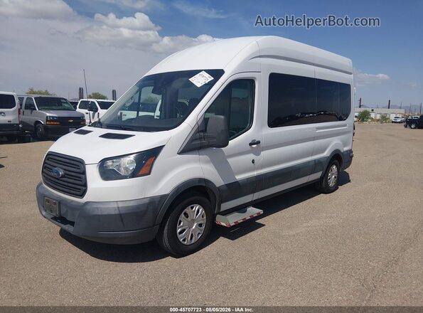 1FDZX2XM8JKB25904 2018 FORD TRANSIT-350 White Передня ліва чверть