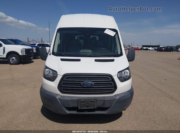 1FDZX2XM8JKB25904 2018 FORD TRANSIT-350 White Вид панелі приладів