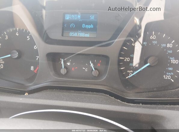 1FDZX2XM8JKB25904 2018 FORD TRANSIT-350 White Вид задніх сидінь