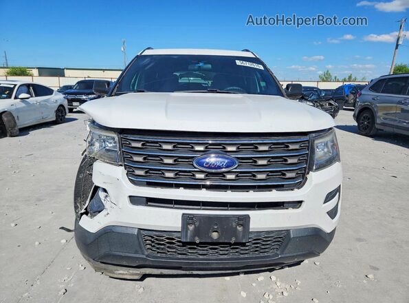1FM5K7B82HGD39451 2017 FORD EXPLORER White Vista frontal