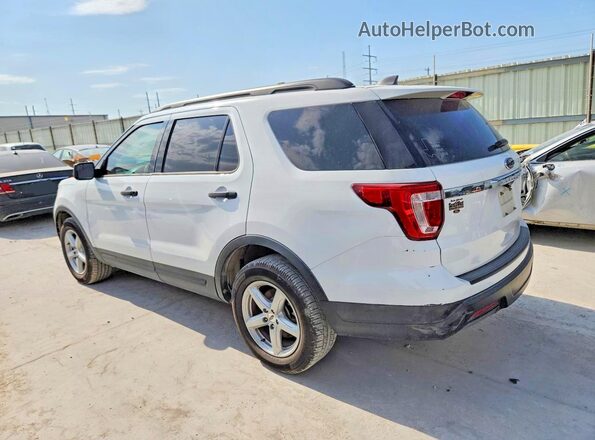 1FM5K7B83JGA67224 2018 FORD EXPLORER White Հետևի ձախ
