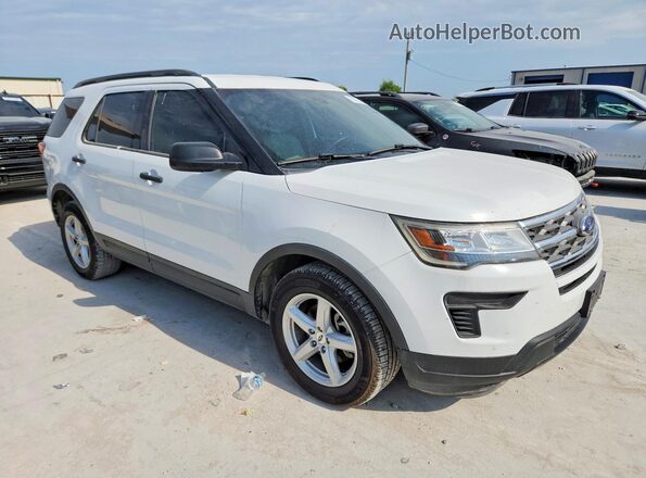 1FM5K7B83JGA67224 2018 FORD EXPLORER White Առջևի աջ