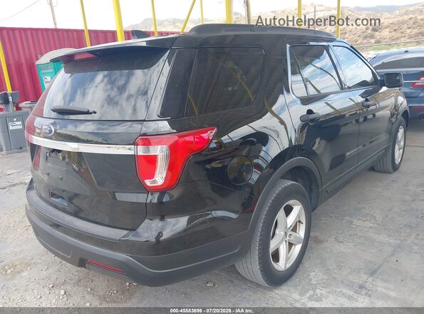 1FM5K7B84JGC45111 2018 FORD EXPLORER Black Trasero derecho