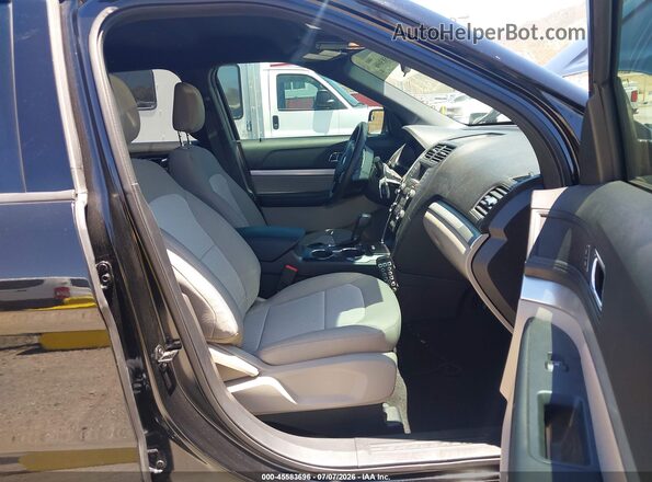 1FM5K7B84JGC45111 2018 FORD EXPLORER Black Vista interior delantera