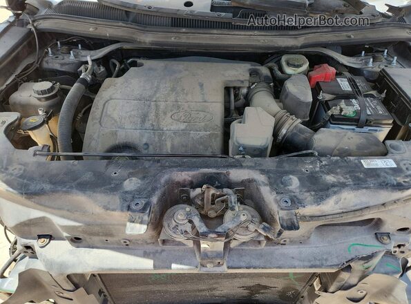 1FM5K7B85GGA51521 2016 FORD EXPLORER Синий Вид задней части салона