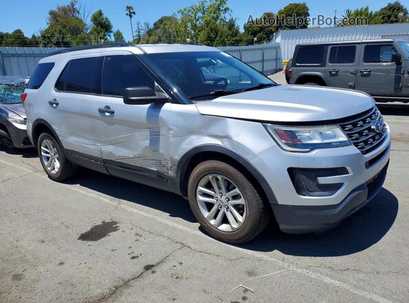1FM5K7B86GGD29150 2016 FORD EXPLORER Silver Delantero derecho