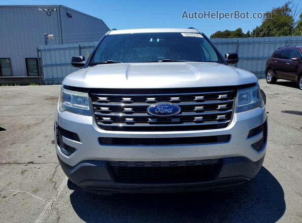 1FM5K7B86GGD29150 2016 FORD EXPLORER Silver Vista frontal
