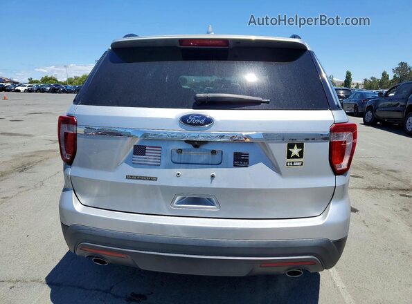 1FM5K7B86GGD29150 2016 FORD EXPLORER Silver Vista trasera