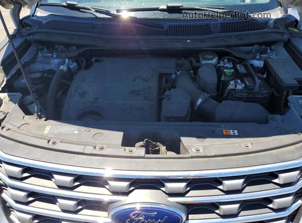 1FM5K7B86GGD29150 2016 FORD EXPLORER Silver Vista del compartimento del motor