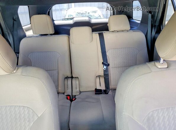 1FM5K7B86GGD29150 2016 FORD EXPLORER Silver Vista de los asientos traseros