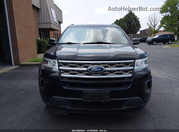 1FM5K7B86JGC35244 2018 FORD EXPLORER Black 