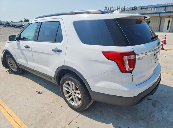 1FM5K7B87GGA12476 2016 FORD EXPLORER White Задня ліва чверть