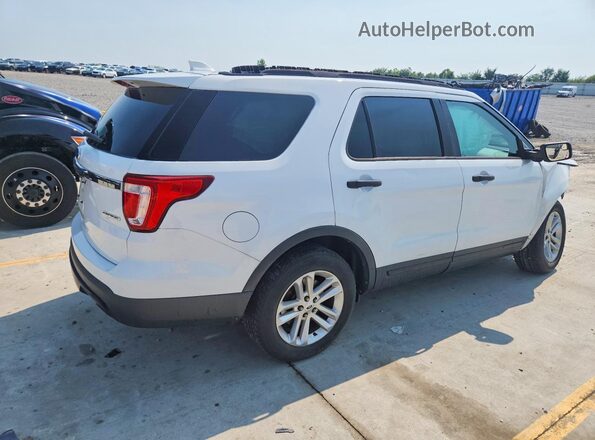 1FM5K7B87GGA12476 2016 FORD EXPLORER White Задня права чверть