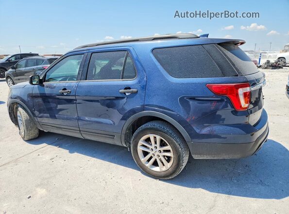 1FM5K7B87GGA75786 2016 FORD EXPLORER Blue Դիմացի տեսք