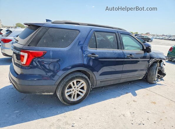 1FM5K7B87GGA75786 2016 FORD EXPLORER Blue Սալոնի դիմացի տեսք