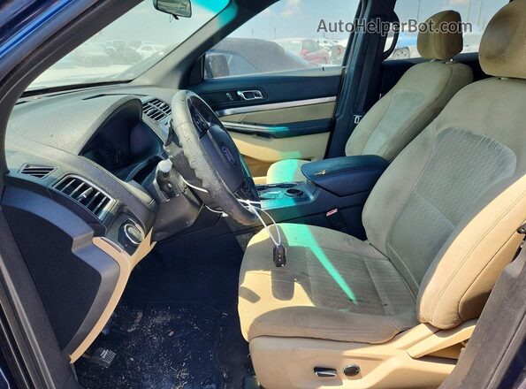 1FM5K7B87GGA75786 2016 FORD EXPLORER Blue Սալոնի 360 աստիճան տեսք