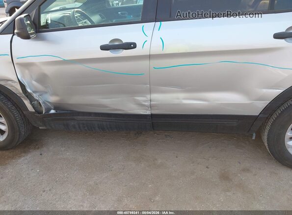 1FM5K7B88HGD86676 2017 FORD EXPLORER Silver 