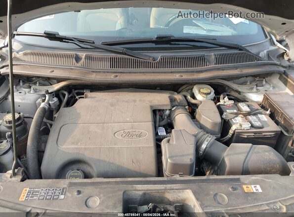 1FM5K7B88HGD86676 2017 FORD EXPLORER Silver უკანა ხედი