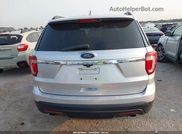 1FM5K7B88HGD86676 2017 FORD EXPLORER Silver 
