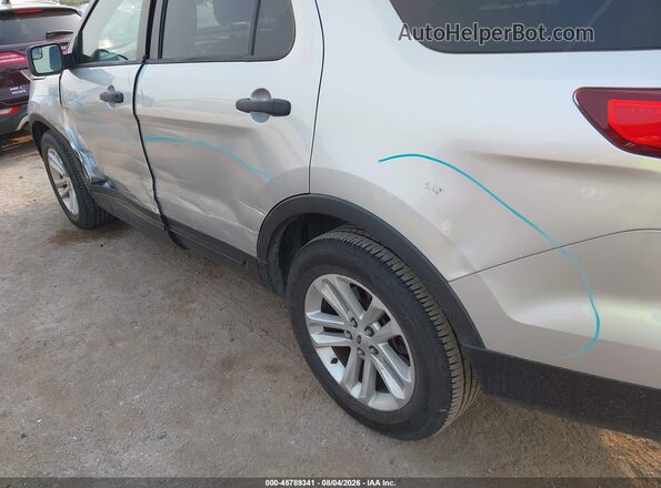 1FM5K7B88HGD86676 2017 FORD EXPLORER Silver 