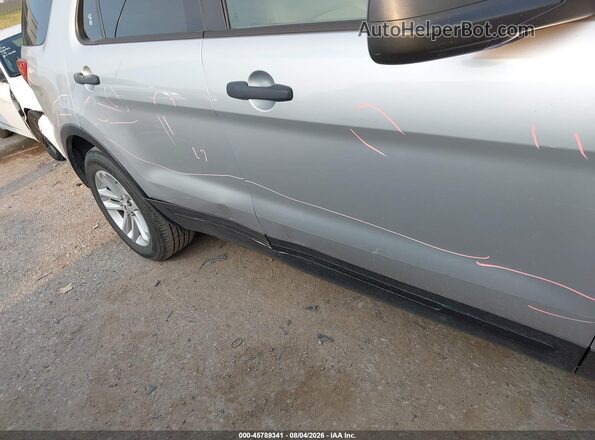 1FM5K7B88HGD86676 2017 FORD EXPLORER Silver 