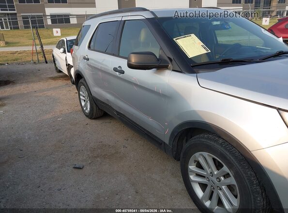 1FM5K7B88HGD86676 2017 FORD EXPLORER Silver 