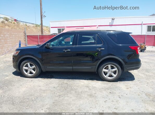 1FM5K7B89JGC45119 2018 FORD EXPLORER Черный Панорамный вид салона 360°