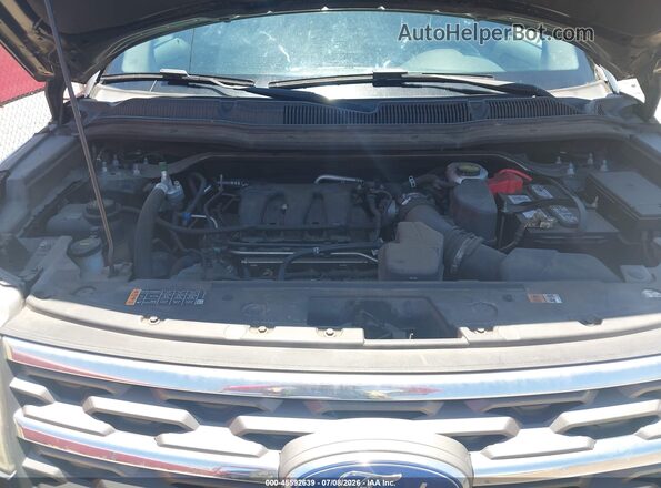 1FM5K7B89JGC45122 2018 FORD EXPLORER Black Widok z tyłu