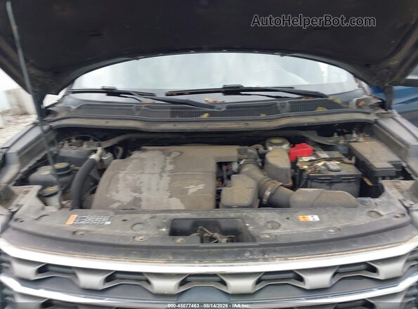 1FM5K7B8XHGA56067 2017 FORD EXPLORER Blue უკანა ხედი