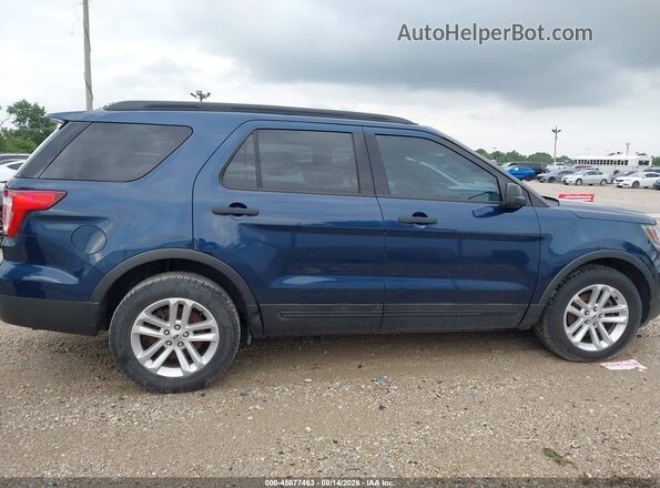 1FM5K7B8XHGA56067 2017 FORD EXPLORER Blue უკანა სალონის ხედი