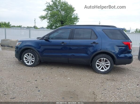 1FM5K7B8XHGA56067 2017 FORD EXPLORER Blue სალონის 360-გრადუსიანი ხედი