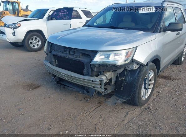 1FM5K7B8XHGA93653 2017 FORD EXPLORER Silver Вид спереду