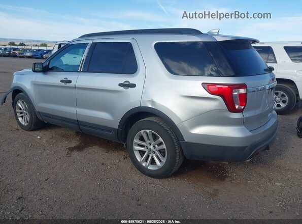 1FM5K7B8XHGA93653 2017 FORD EXPLORER Silver Задня ліва чверть