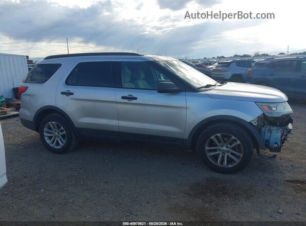 1FM5K7B8XHGA93653 2017 FORD EXPLORER Silver Панорамний вид салону 360°
