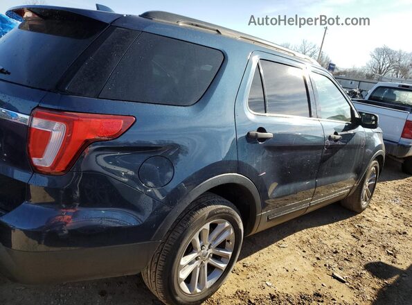 1FM5K7B8XHGC29845 2017 FORD EXPLORER Синий Вид спереди