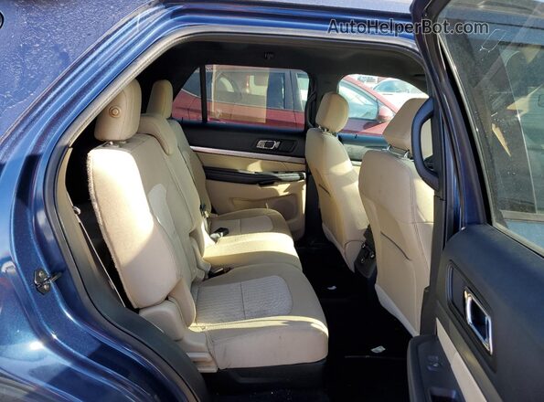 1FM5K7B8XHGC29845 2017 FORD EXPLORER Синий 