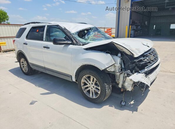 1FM5K7BH0HGA21943 2017 FORD EXPLORER White Front right