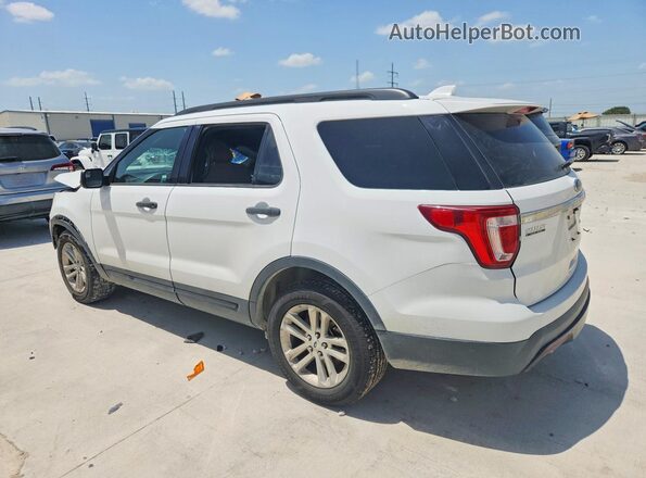 1FM5K7BH0HGA21943 2017 FORD EXPLORER White Rear left