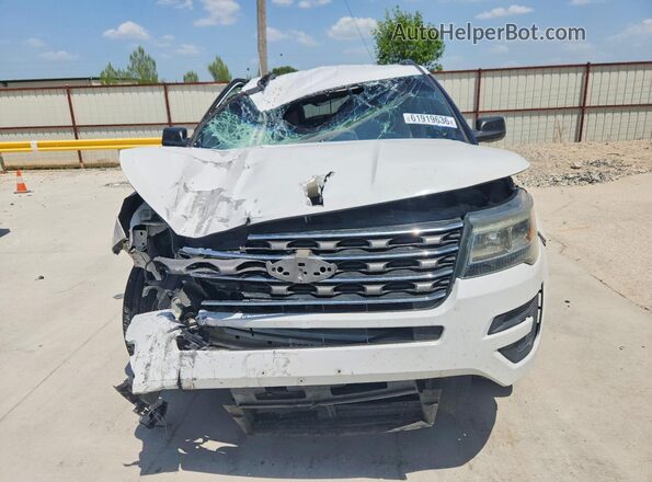 1FM5K7BH0HGA21943 2017 FORD EXPLORER White Front view