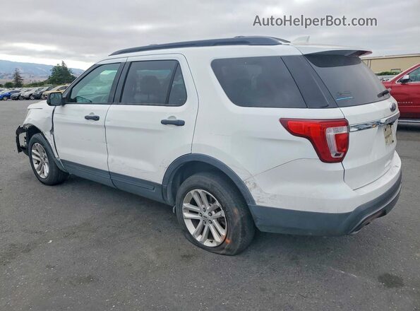 1FM5K7BH1GGA89425 2016 FORD EXPLORER White Trasero izquierdo