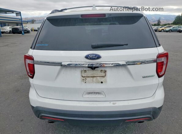 1FM5K7BH1GGA89425 2016 FORD EXPLORER White Vista trasera