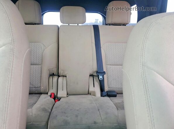 1FM5K7BH1GGA89425 2016 FORD EXPLORER White Vista de los asientos traseros