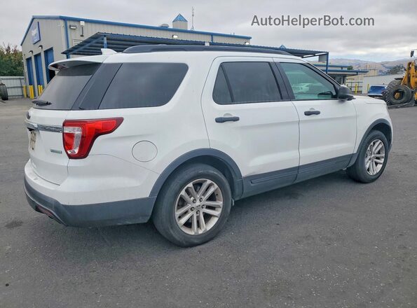 1FM5K7BH1GGA89425 2016 FORD EXPLORER White Trasero derecho