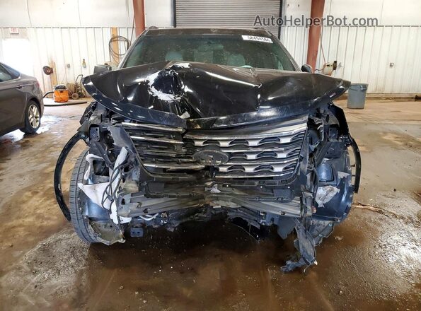 1FM5K7BH1GGD12045 2016 FORD EXPLORER Black Դիմացի տեսք
